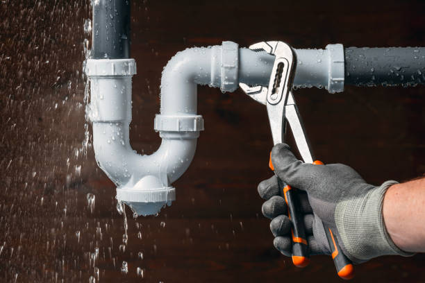 Professional Plumbing technician working in Revloc, PA